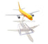 DHL airplane model toy diecast Boeing 757 Cargo plane